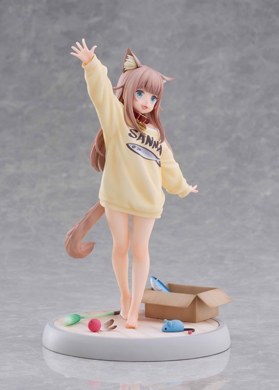My Cat Is A Kawaii Girl KINAKO -Play With Ver.- PVC Figure