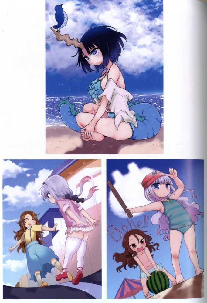 Miss Kobayashi's Maid Dragon Art Works -MAIDRACOLLECTION-