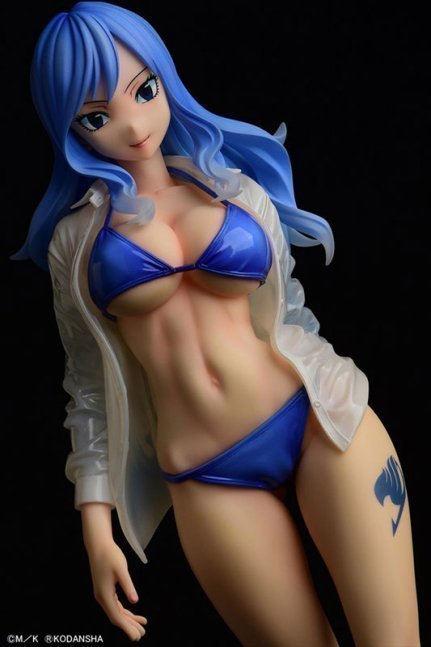 Juvia Loxar / Gravure_Style Sheer Wet Shirt SP 1/6 Figure -- FAIRY TAIL