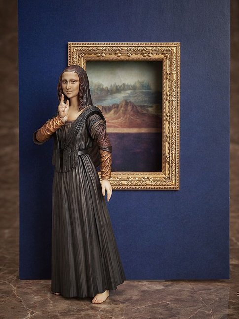 Mona Lisa by Leonardo da Vinci Figma The Table Museum Action Figure