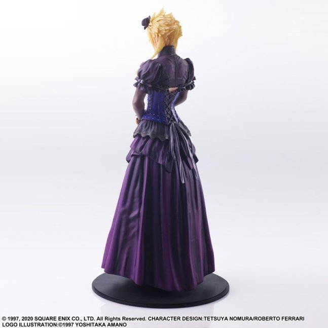 Cloud Strife STATIC ARTS Figure -Dress Ver. -- Final Fantasy VII