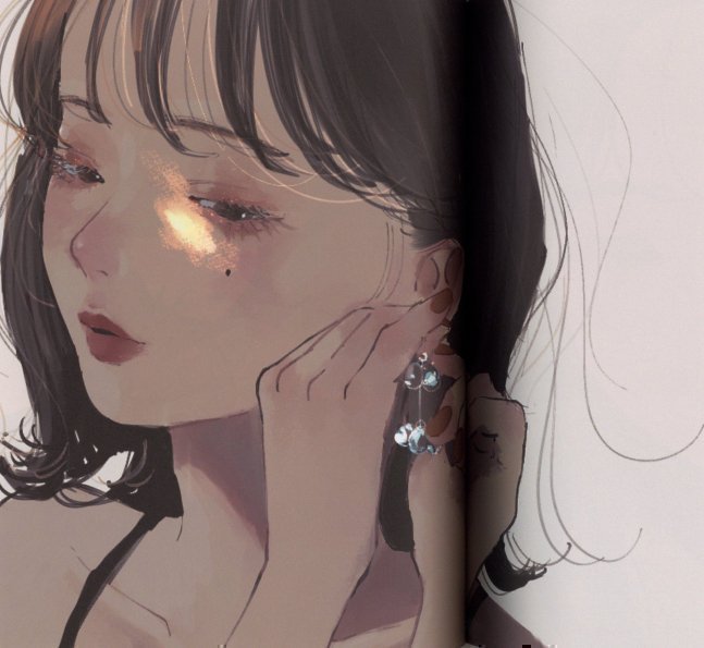 Moon and Eyebrow Nagi Art Book