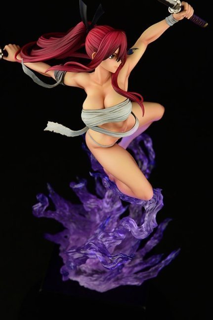 Erza Scarlet 1/6 Figure Samurai -Kouen Banjou- ver. Jet Black