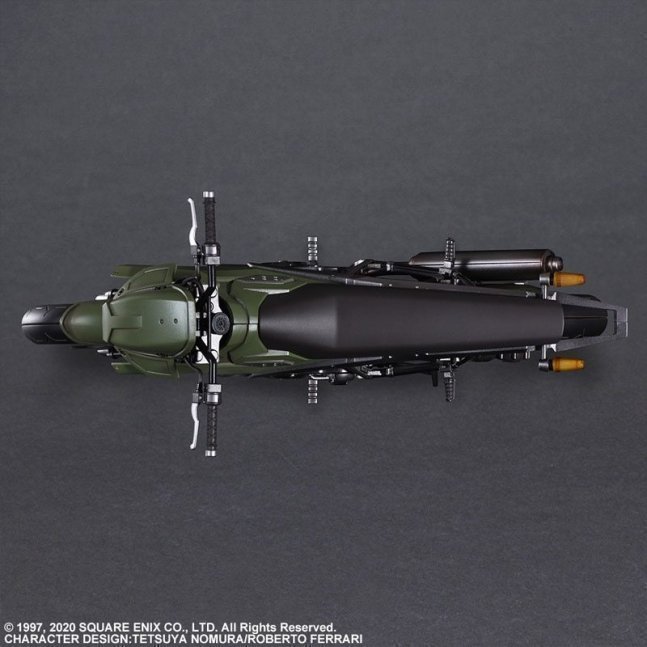 Jessie & Bike SET PLAY ARTS Kai Action Figure -- Final Fantasy VII