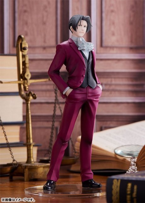 Miles Edgeworth POP UP PARADE Figure -- Ace Attorney