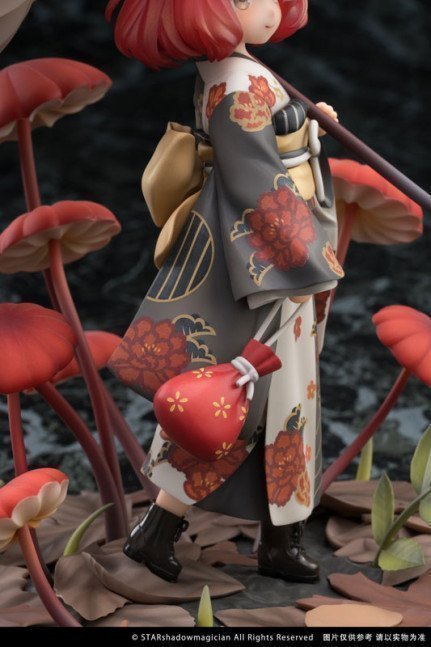 Mushroom Girls Series No.6 Marasmius Haematocephalus 1/1 Complete Figure