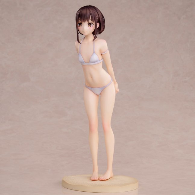 Swimsuit Hoodie Misaki' Figure Illustrated By jonsun