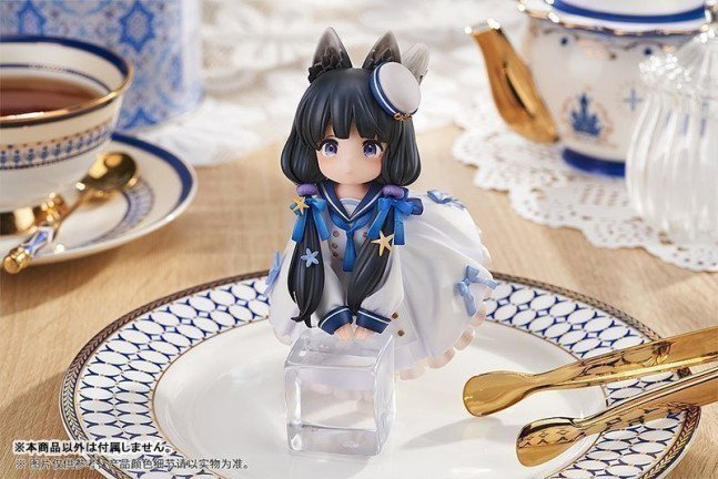 Original Chibi Figure 'DLC' Series Vol.3 'Tea Time Cats': 'Cow Cat'
