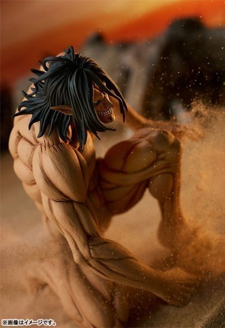 Eren Yeager Titan Ver. POP UP PARADE Figure -- Attack on Titan