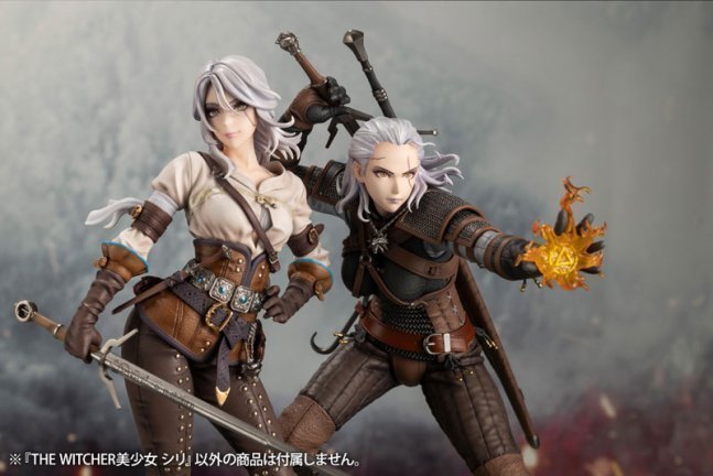 Ciri 1/7 THE WITCHER BISHOUJO Figure -- The Witcher