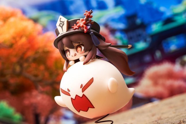 Hu Tao Chibi Chara Yurayura Stand -- Genshin Impact