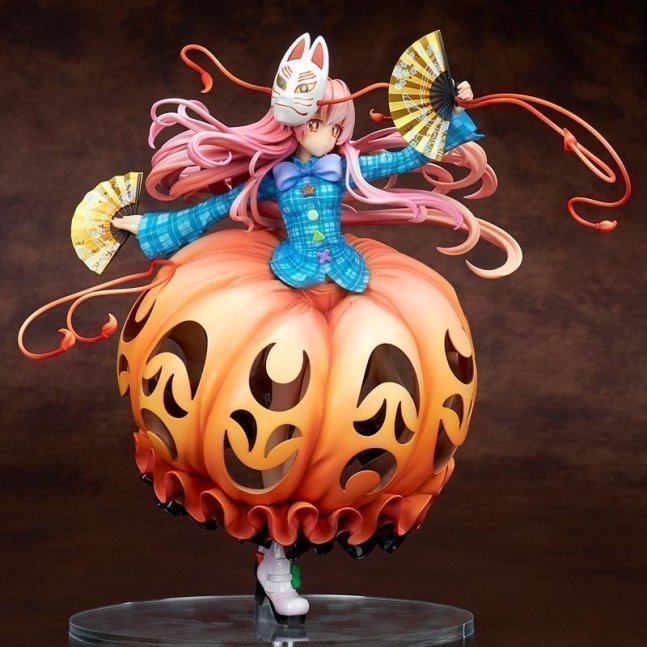 "The Expressive Poker Face" Kokoro Hatano 1/8 Figure [Light Arms Edition] -- Touhou Project