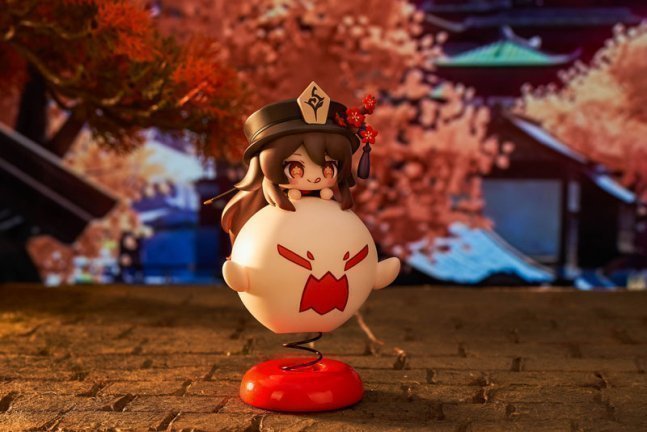 Hu Tao Chibi Chara Yurayura Stand -- Genshin Impact