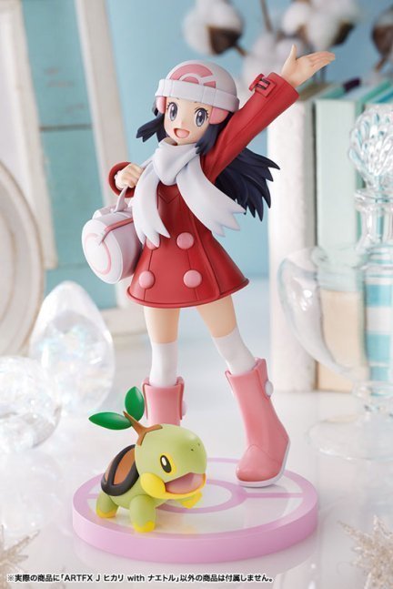 Dawn with Turtwig 1/8 ARTFX J Figure -- Pokemon