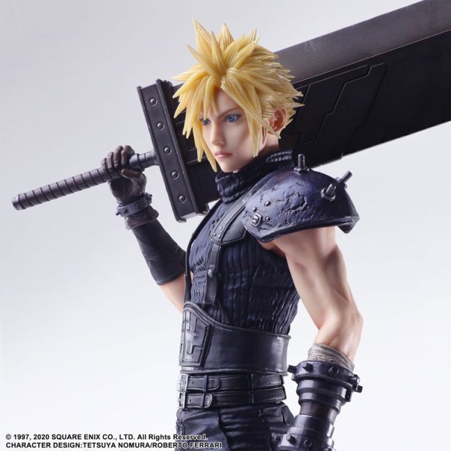 Cloud Strife Final Fantasy VII REMAKE STATIC ARTS