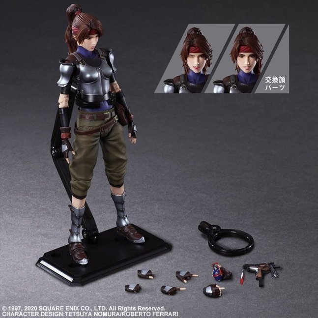 Jessie PLAY ARTS Kai Action Figure -- Final Fantasy VII