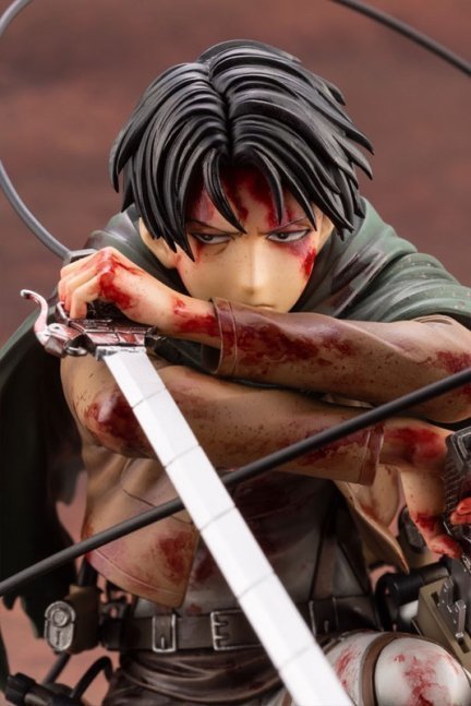 Levi 1/7 ARTFX J Figure Fortitude ver. -- Attack on Titan