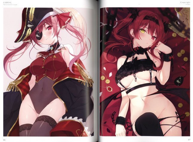 Unreal - rurudo Illustration Book