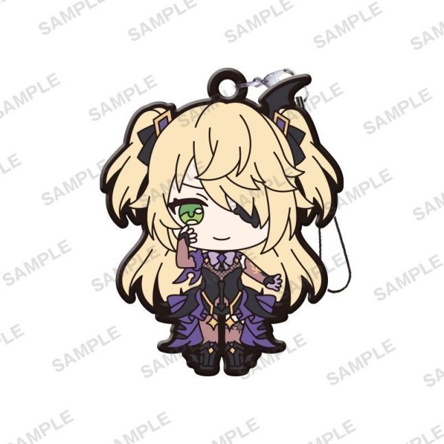 Genshin Impact Capsule Rubber Strap vol.2 Full Set of 9