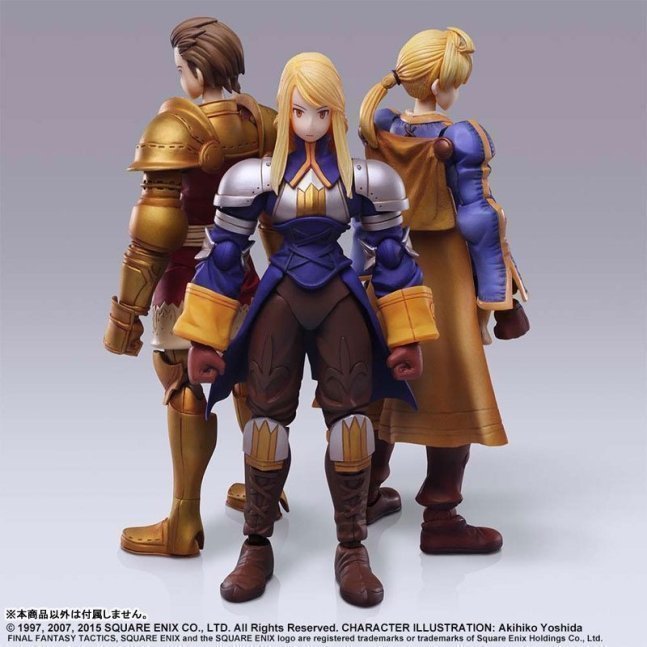 Final Fantasy Tactics Agrias Oaks BRING ARTS Action Figure