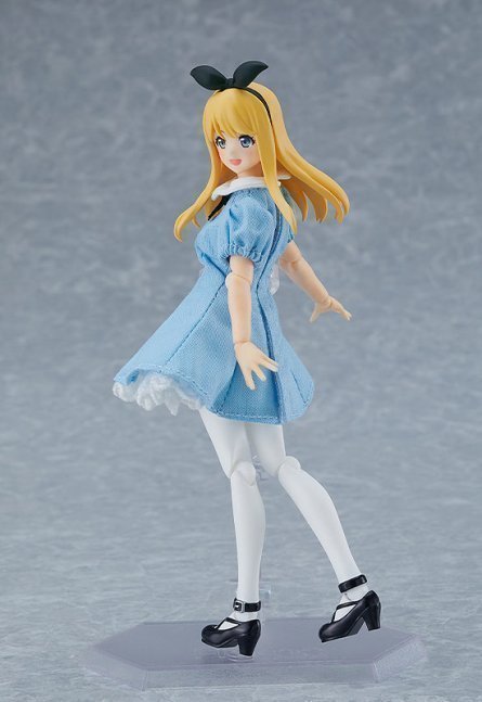 Female body (Alice) with One-piece Dress + Apron Coordination Figma Action Figure