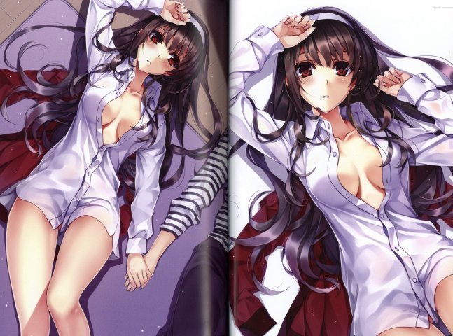 Saekano: How to Raise a Boring Girlfriend - Misaki Kurehito Artworks Vol.1 Flat