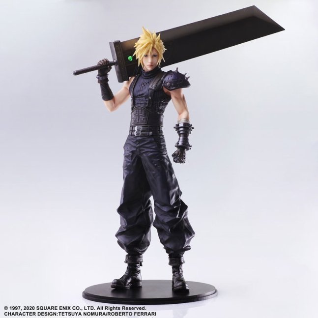 Cloud Strife Final Fantasy VII REMAKE STATIC ARTS