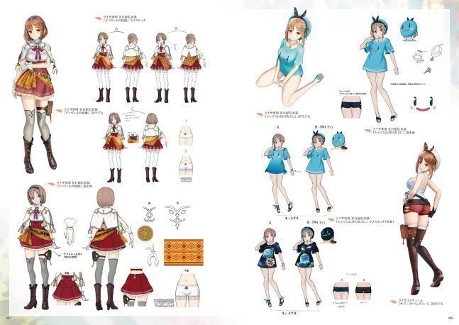 Atelier Ryza: Ever Darkness & the Secret Hideout Official Visual Collection