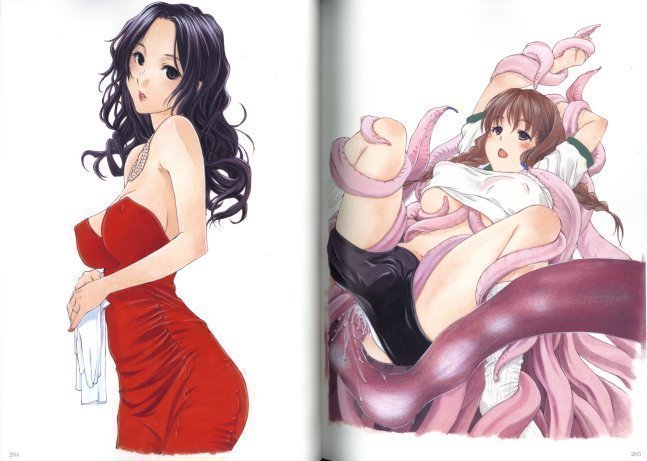 Tech Gian Cover Illustration Complete Works By Yoshimune Nishiki