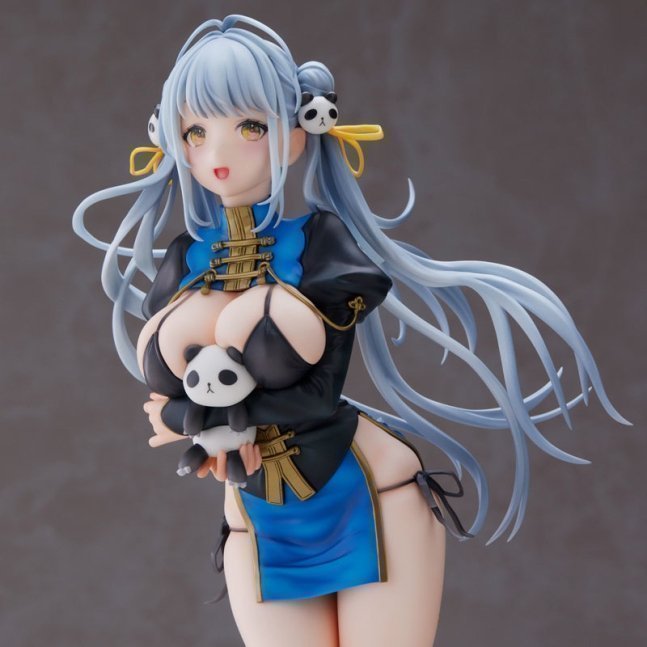 Panda-chan (Chinese Dress) Figure Illustrated by Sencha