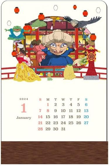 Calendar 2024 - 2025: Anime and Entertainment Calendar, Eco