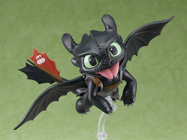 Toothless Nendoroid Figure -- How to Train Your Dragon