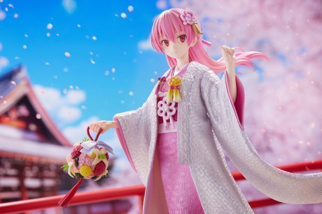 Tsukasa Yuzuki 1/7 Figure -Shiromuku ver.- -- Tonikaku Kawaii