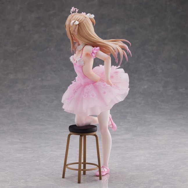 "Flamingo Ballet Group" Junior Girl Figure Illustrated by Anmi