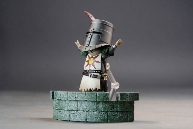 Warrior of Sunlight Solaire Deformed Action Figure -- DARK SOULS