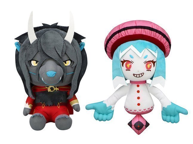 Belle: The Dragon and Freckled Princess Plush Strap Set of 4 (Belle, Dragon, Justin and Hiro-chan's As)
