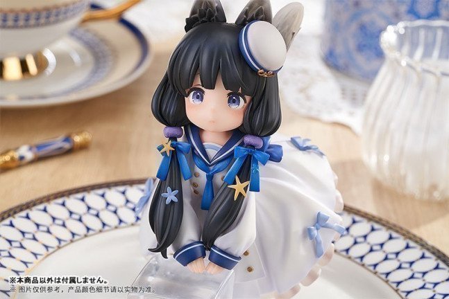 Original Chibi Figure 'DLC' Series Vol.3 'Tea Time Cats': 'Cow Cat'