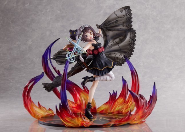 Megumin 1/7 Figure The Black Rose Dress ver. -- God's Blessing on This Wonderful World!