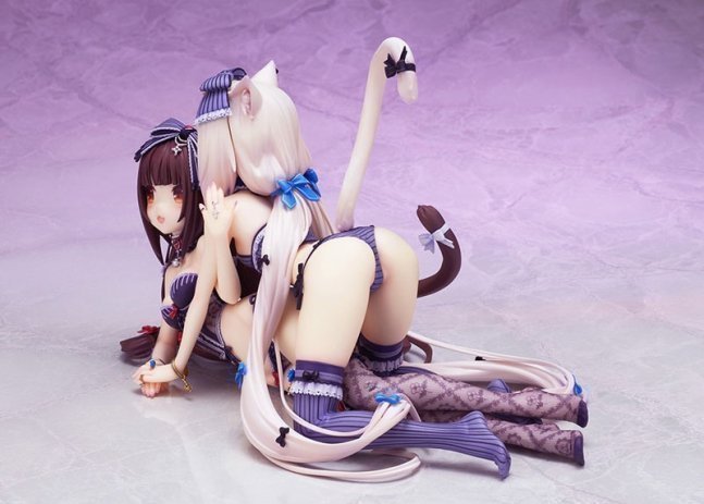 Chocola & Vanilla Figure -- Nekopara