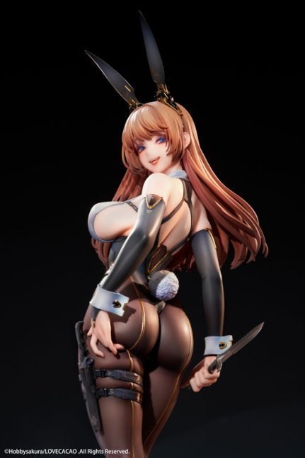 PSYCHO BUNNY 1/7 Complete Figure illustration by LOVECACAO