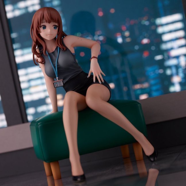 "Hokuro no Ooi Senpai OL-san" Figure Illustrated by Doushima