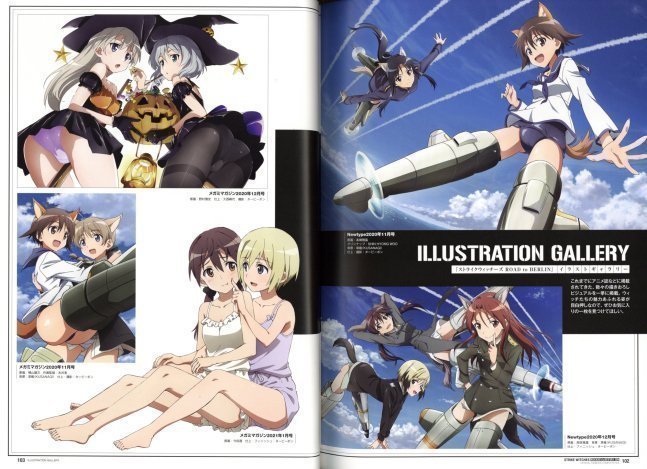 Strike Witches Road to Berlin Official Fanbook Complete File