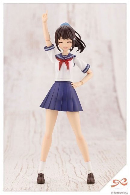 Sousai Shoujo Teien Yuuki Madoka Plastic Model -Touou High School, Summer Uniform-