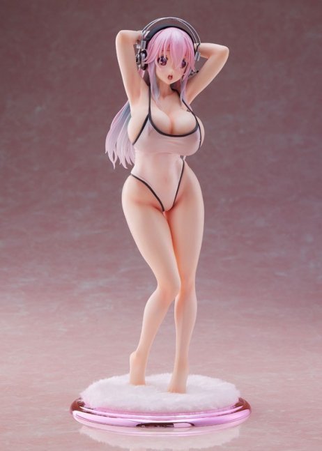 Super Sonico 1/7 DreamTech Figure White Swimsuit style