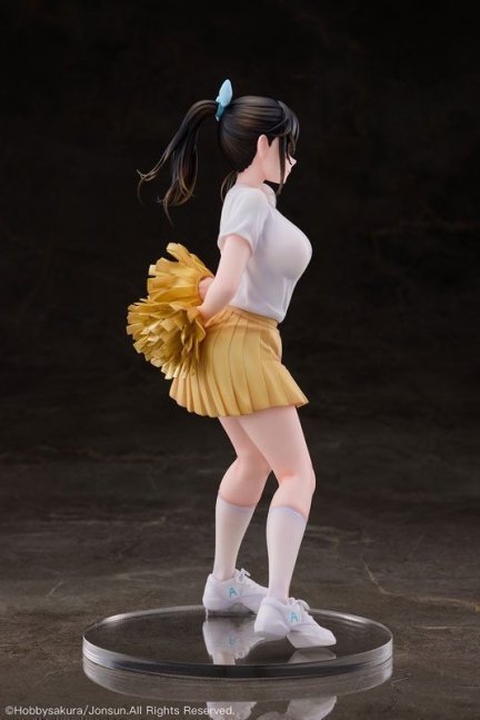 Cheerleader Aya 1/6 Figure Illustration by jonsun -- Aoitori High School