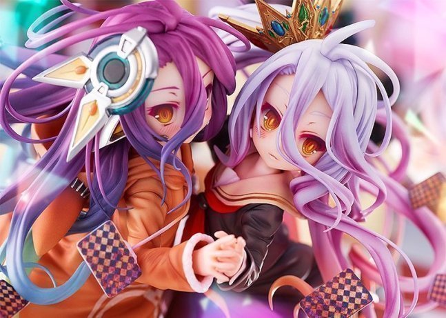 Shiro & Schwi 1/7 Figure -- No Game No Life Zero