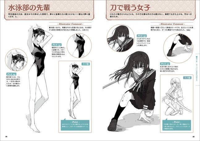 How to Draw Cool Girl - Kakkoii Onna no Kakikata
