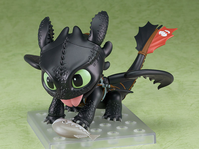 Toothless Nendoroid Figure -- How to Train Your Dragon