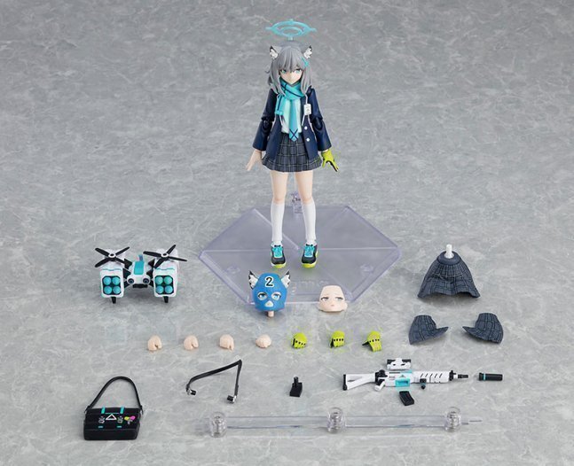 Sunaookami Shiroko Figma Action Figure -- Blue Archive