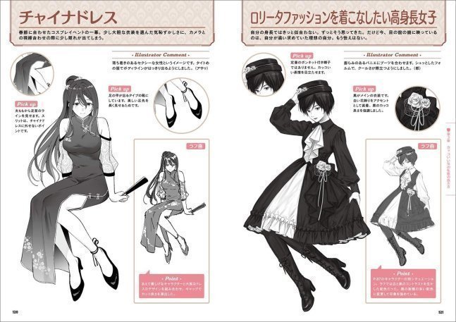 How to Draw Cool Girl - Kakkoii Onna no Kakikata